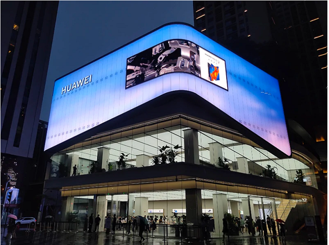 絕美顯示！華邦瀛LED格柵屏帶你進(jìn)入未來(lái)世界“戶(hù)外廣告專(zhuān)屬”